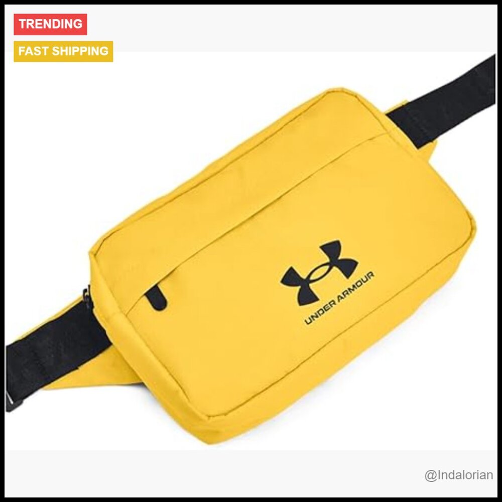Water-Repellent Crossbody Waist Bag Adjustable Strap Minimal Utility Chic